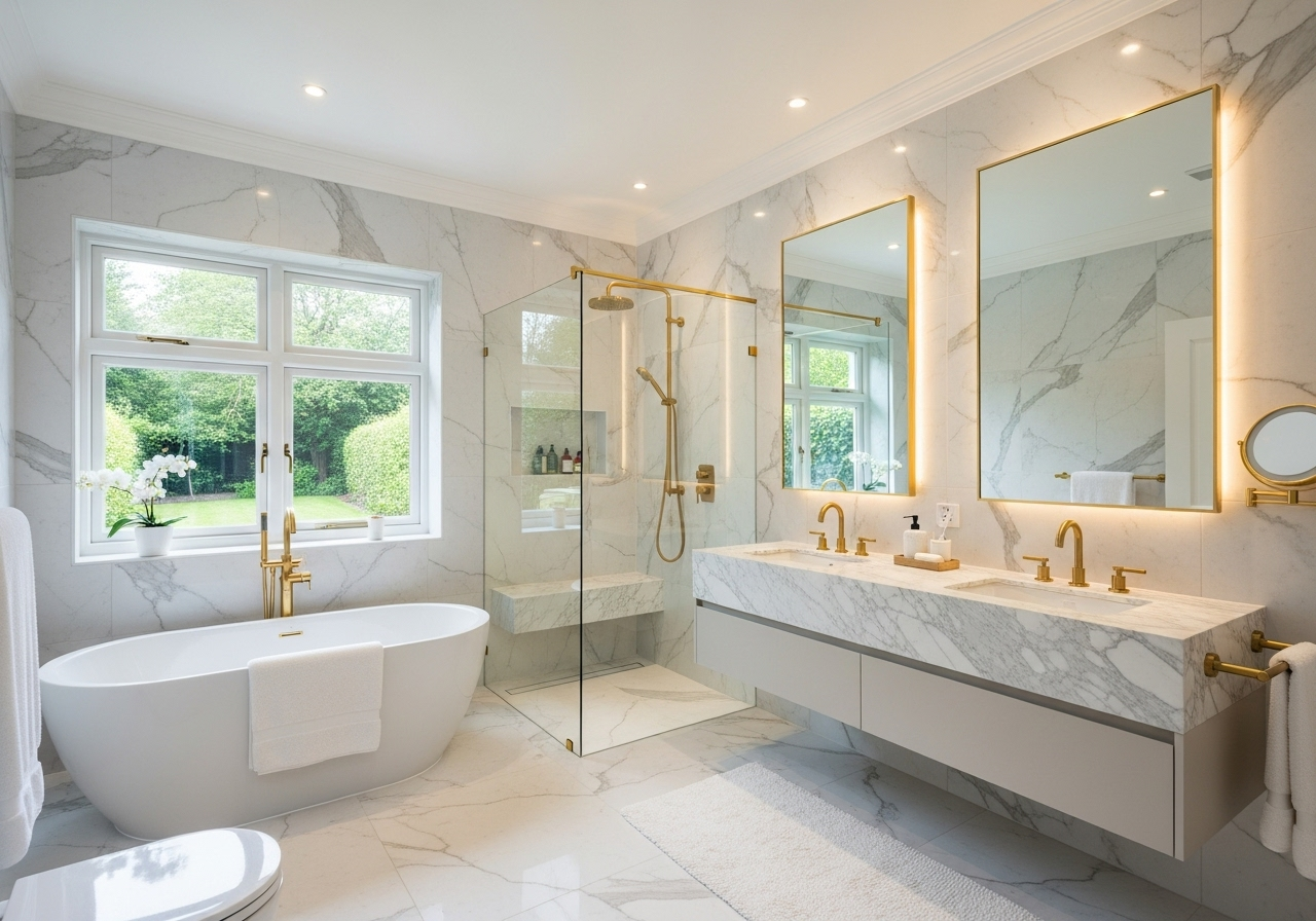 Luxury Bathroom Renovation - Brighton